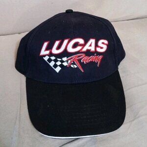 LUCAS OIL Racing Hat Navy & Black
